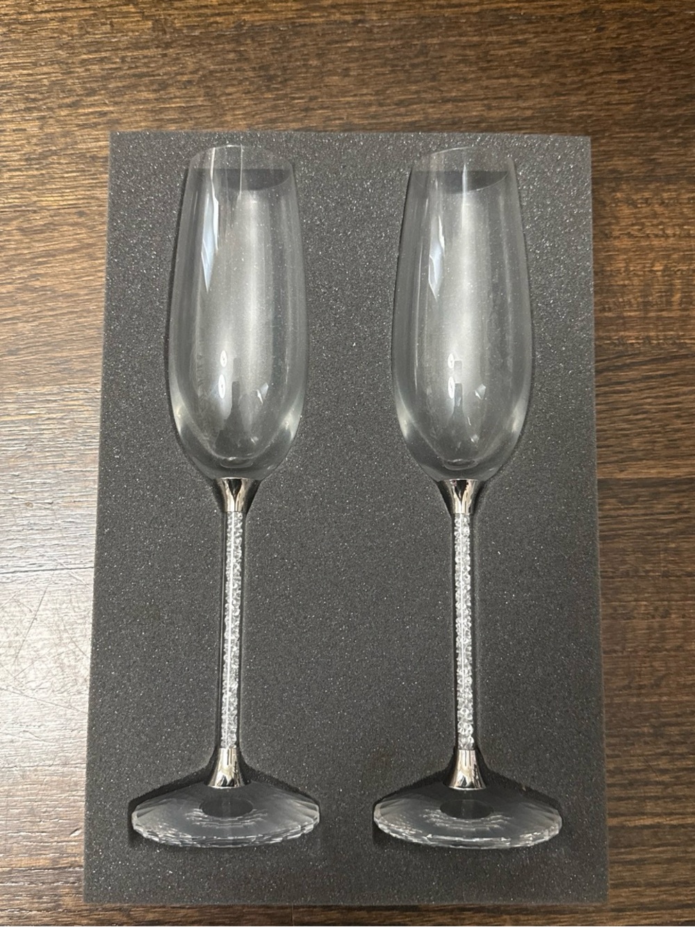 Swarovski Champagne Flutes